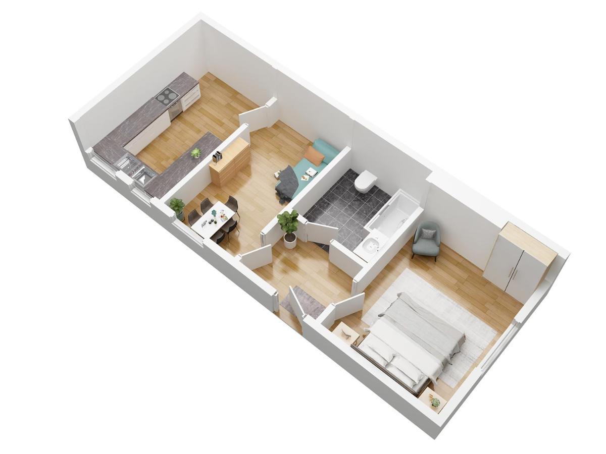 The Tranquil Apartment Leicester Bagian luar foto